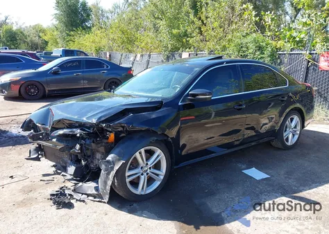 2014 Volkswagen Passat 1.8T Se из США, поврежденный, VIN 1VWBS7A34EC032439